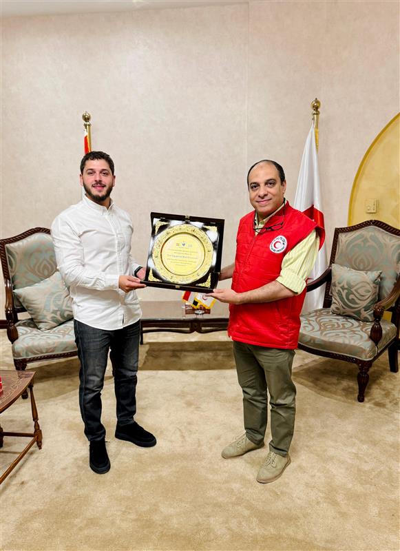 Nordisk Hjälp thanks the Egyptian Red Crescent for its efforts in humanitarian work